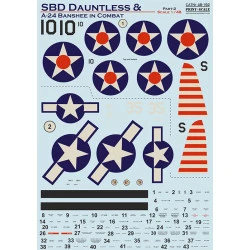 Print scale 48-192 - 1/48 SBD Dauntless and A-24 Banshee in combat Part 2