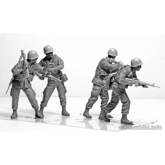 Jungle Patrol, Vietnam War series 1/35 Master Box 3595