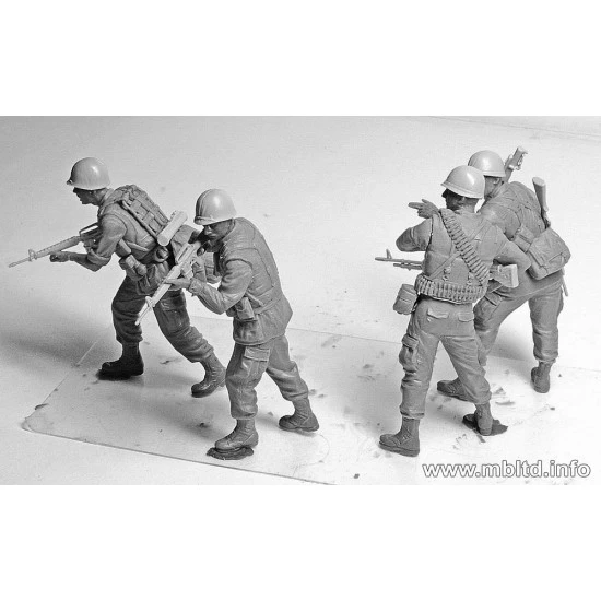 Jungle Patrol, Vietnam War series 1/35 Master Box 3595