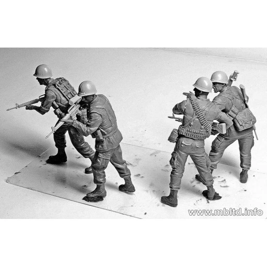 Jungle Patrol, Vietnam War series 1/35 Master Box 3595