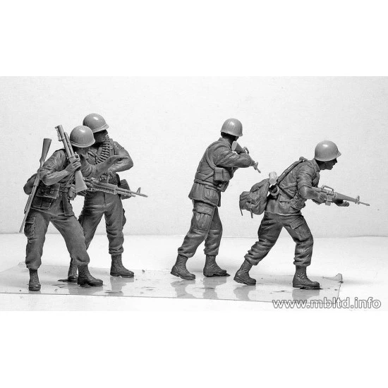 Jungle Patrol, Vietnam War series 1/35 Master Box 3595