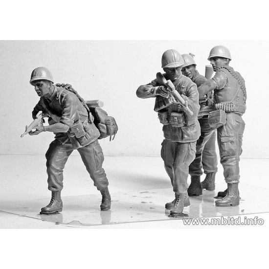 Jungle Patrol, Vietnam War series 1/35 Master Box 3595