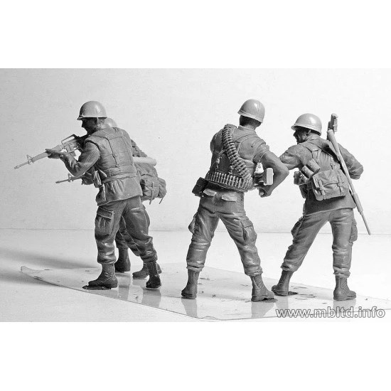 Jungle Patrol, Vietnam War series 1/35 Master Box 3595