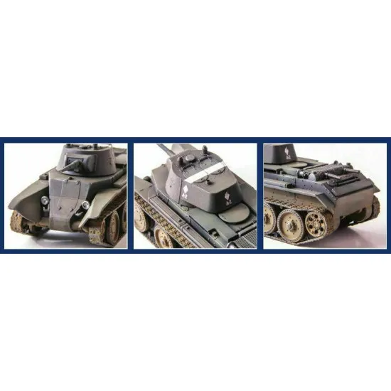 Unimodel 239 - 1:72 Soviet tank BT-7M UM 239, scale plastic model