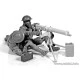 Vickers Machine Gun team, North Africa Desert Battle Series, WW II era 5 figures 1/35 Master Box 3597