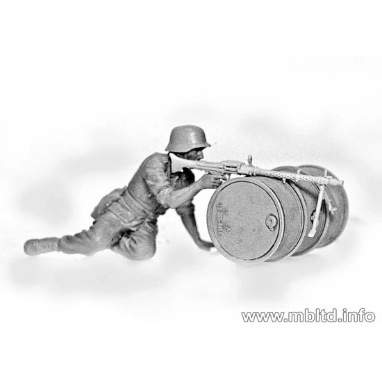 German Infantry, Eastern Front Battle Series 5 figures 1/35 Master Box 35102