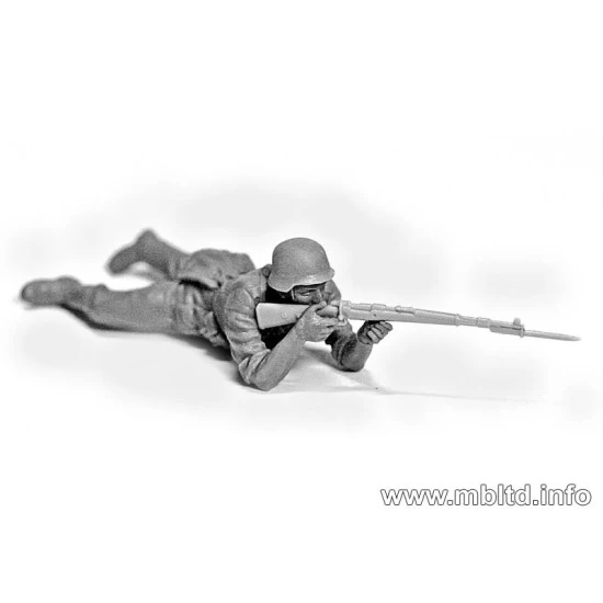 German Infantry, Eastern Front Battle Series 5 figures 1/35 Master Box 35102