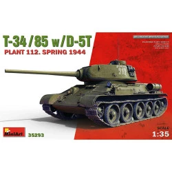 Miniart 35293 - 1/35 Tank T-34/85 with a D-5T cannon. Factory 112 (Spring 1944)
