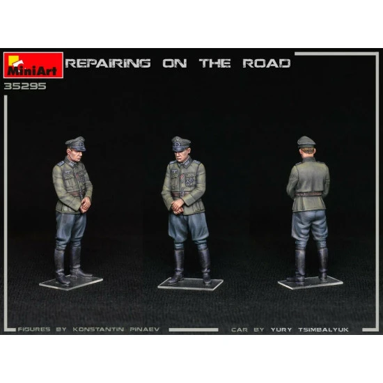 Miniart 35295 - 1/35 Repair on the road, World War II scale model kit