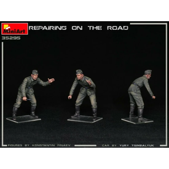 Miniart 35295 - 1/35 Repair on the road, World War II scale model kit