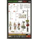 Miniart 35611 - 1/35 World War II road signs (Italy) scale model kit