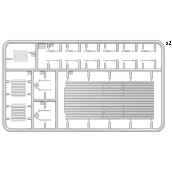 Miniart 38026 - 1/35 Trams series X (medium type) scale model kit