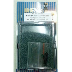 REXx 48049 - 1/48 Bell P-400 Airacobra 12-th pipes exhausts scale metal model