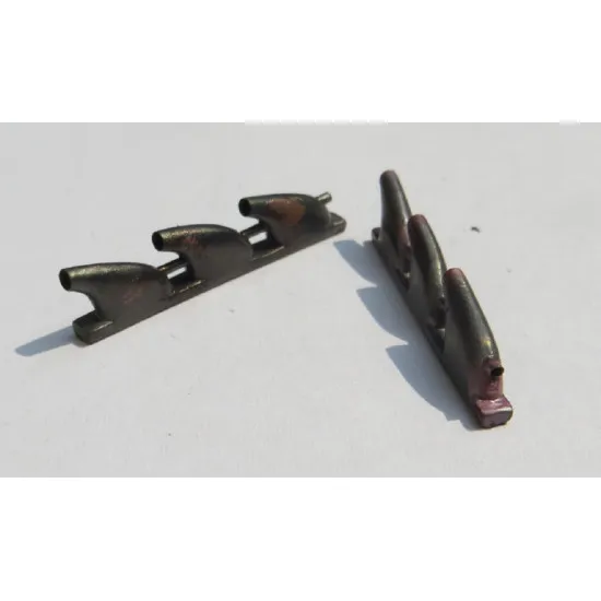 REXx 32030 - 1/32 Devoitine D.520 exhausts Universal scale metal model