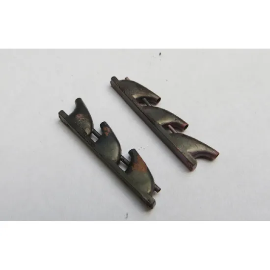 REXx 32030 - 1/32 Devoitine D.520 exhausts Universal scale metal model