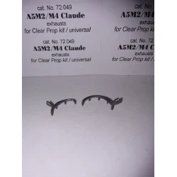 REX 72049 - 1/72 A5M2/M4 Claude (ClearProp kit or other) scale metal model