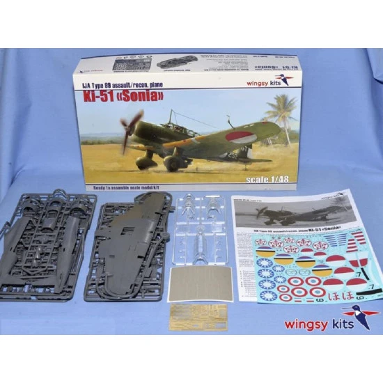 Wingsy kits D5-06 - 1/48 IJA Type 99 Ki-51 Sonia