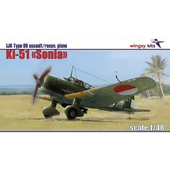Wingsy kits D5-06 - 1/48 IJA Type 99 Ki-51 Sonia