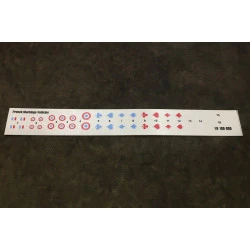 Foxbot 100-009 - 1/100 Decal French Markings Vehicles WWII
