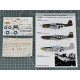Foxbot 72-052 - 1/72 Decals U.S.A.F. North American P-51 Mustang Nose Art and Stencils (Part 2)