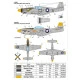 Foxbot 72-052 - 1/72 Decals U.S.A.F. North American P-51 Mustang Nose Art and Stencils (Part 2)