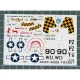 Foxbot 72-053 - 1/72 North American P-51 Mustang Decal Nose Art Part 3