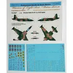 Foxbot 72-055T - 1/72 Decal & stencils Ukrainian Rooks Su-25 Ukrainian Air Forces