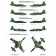 Foxbot 72-055T - 1/72 Decal & stencils Ukrainian Rooks Su-25 Ukrainian Air Forces