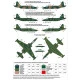 Foxbot 72-055T - 1/72 Decal & stencils Ukrainian Rooks Su-25 Ukrainian Air Forces