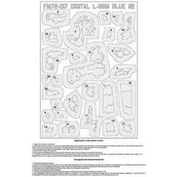 Us Stock Foxbot Fm72-017 - 1/72 Warriors Of Light Masks For Pixel L-39m1