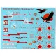 Foxbot 48-021A - 1/48 Decal Red Snake Soviet P-39 Airacobras Part 1 Foxbot 48-021A - 1/48 Decal Red Snake Soviet P-39 Airacobras Part 1