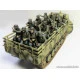 German Infantry on the march, WW II era 6 figures 1/35 Master Box 35137
