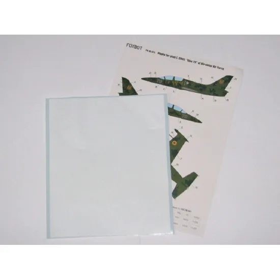 Foxbot FM48-015 - 1/48 Warriors of Light Masks for pixel L-39M1 Blue 79
