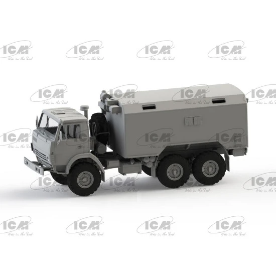 ICM 35002 - 1/35 - Soviet Six-Wheel Army Truck with Shelter scale model kit