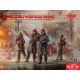ICM 35622 - 1/35 American Fire Truck Crew (1910s) scale model kit