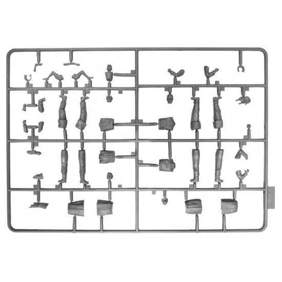 ICM 35622 - 1/35 American Fire Truck Crew (1910s) scale model kit