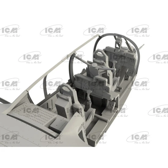 ICM DS4803 - 1/48 Vietnam USAF Airfield scale plastic model kit ICM DS4803 - 1/48 Vietnam USAF Airfield scale plastic model kit