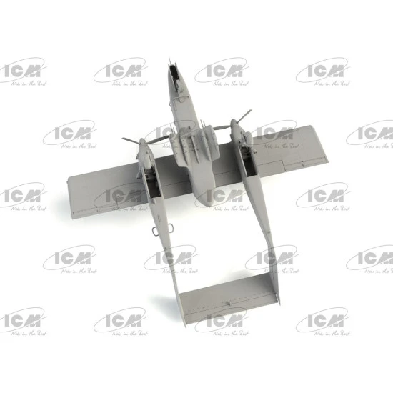 ICM DS4803 - 1/48 Vietnam USAF Airfield scale plastic model kit ICM DS4803 - 1/48 Vietnam USAF Airfield scale plastic model kit