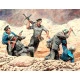 Soviet Marines and German Infantry, Hand-to-hand Combat, 1941-1942. Eastern Front Battle Series 5 figures 1/35 Master Box 35152