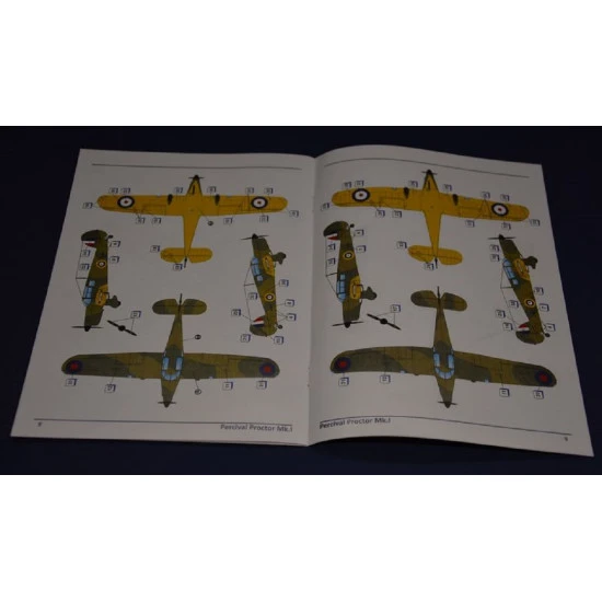 Dora Wings DW48035 - 1/48 Percival Proctor Mk.I, scale plastic model kit