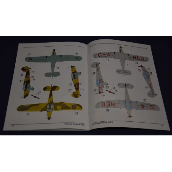 Dora Wings DW48035 - 1/48 Percival Proctor Mk.I, scale plastic model kit