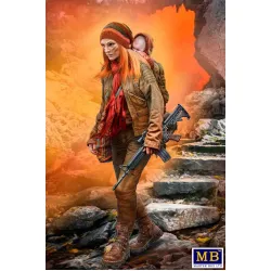 Us Stock Master Box 24077 - 1/24 Post-apocalyptic Last Bridge Kit 5 Nadezhda Hope