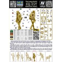 Us Stock Master Box 24077 - 1/24 Post-apocalyptic Last Bridge Kit 5 Nadezhda Hope