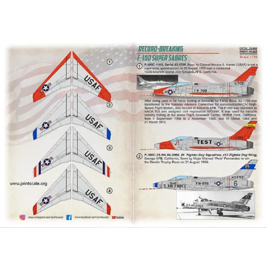 Print Scale 72-442 1/72 Skyhawk in Falkland War Part 2 The complete set 1,5 leaf