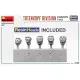 Miniart 35397 - 1/35 Totenkopf division. Kharkov 1943. Resin heads model