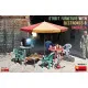 Miniart 35647 - 1/35 Outdoor furniture with electronics and umbrella model Miniart 35647 - 1/35 Outdoor furniture with electronics and umbrella model