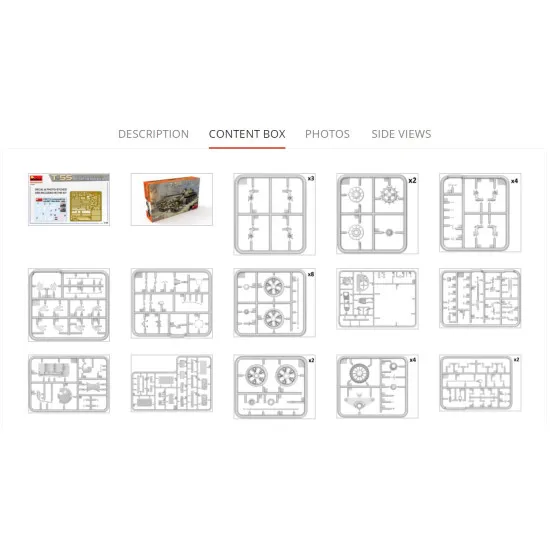 Miniart 37092 1/35 Tank T-55 with a mine sweep KMT-5M (Czechoslovak production)