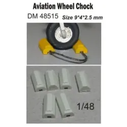 Us Stock Dan Models 48515 - 1/48 Aircraft Locking Pads, Set No. 12, Resin Model