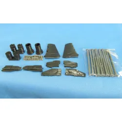 Us Stock Metallic Details Mdr48122 - 1/48 Ka-50. Stub Wing With At-16 Scallion And B-8v20