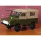 Orel 327 - 1/25 Paper Model Kit LuAZ-969A car USSR, Civil engineering Car 1975